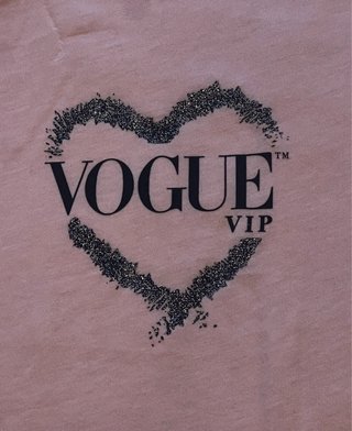Talla M. Camiseta VOGUE VIP