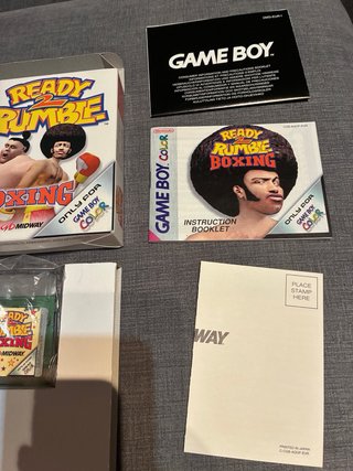 Ready 2 Rumble Boxing Game Boy Color Completo