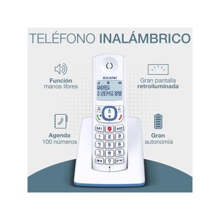 Telefono cordless Alcatel F530 con vivavoce