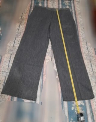 Pantalón vintage señora gris