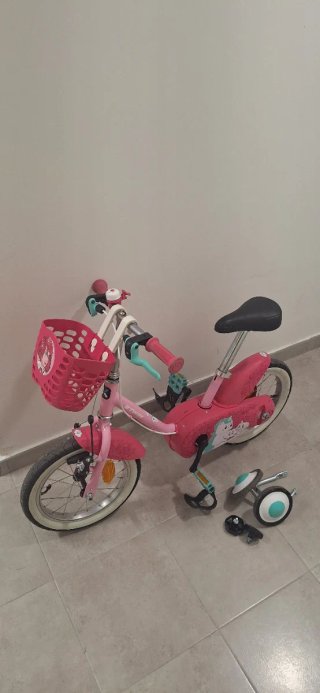Bicicleta Infantil B'TWIN Unicorn 14