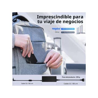 Cargador portátil universal 90W con 15 conectores