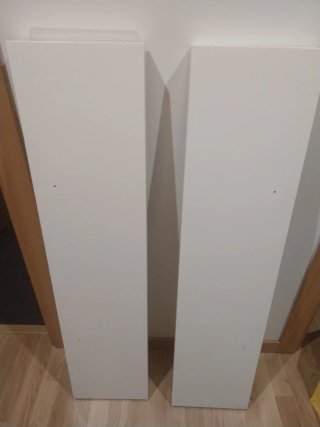 2 Mensole Galleggianti IKEA Bianche