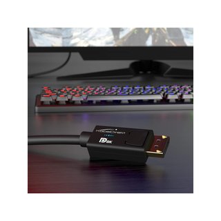 KabelDirekt Cable DisplayPort 8K 3m gaming