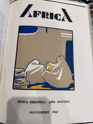 Revista África completa 1933