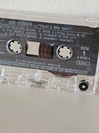 Joe Cocker – Have A Little Faith Musicassetta 1994