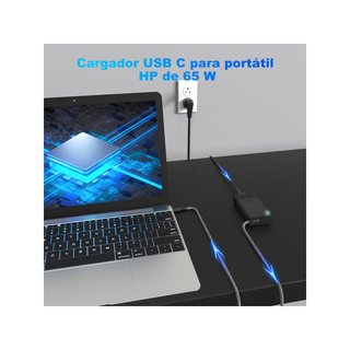 Cargador portátil USB Tipo C 65W HP Spectre