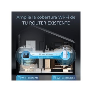 Tenda A18 repetidor WiFi doble banda cobertura