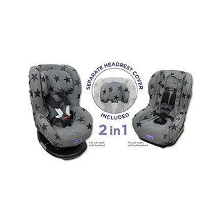 Dooky Black Uni funda asiento infantil negro