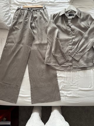 Conjunto Lino Zara ZW COLLECTION