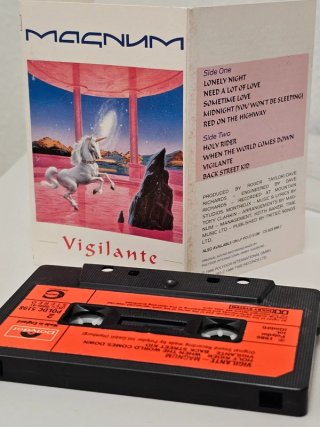 Magnum – Vigilante – MC K7 made in England 1986