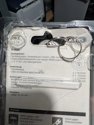 Candado ABUS Diskus Marine 24/50