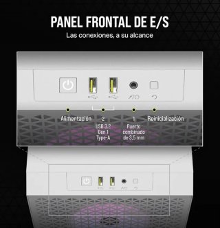 Caja Gaming CORSAIR 3000D AIRFLOW RGB