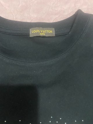 Maglietta Louis Vuitton XL Nera con Design