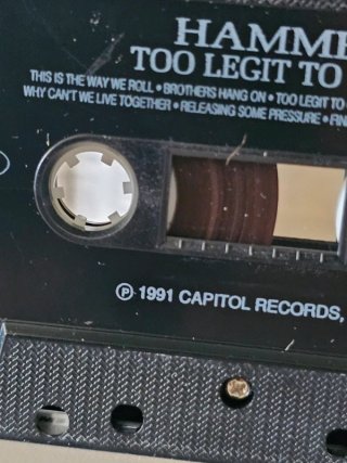 Hammer – Too Legit To Quit – K7 Musicassetta 1991