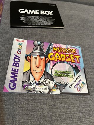 Inspector Gadget: Operation Madkactus Game Boy Col