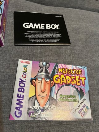 Inspector Gadget: Operation Madkactus Game Boy Col