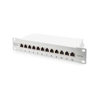 DIGITUS Patchpanel modulare 12 porte blindato