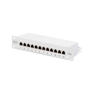 DIGITUS Patchpanel modulare 12 porte blindato