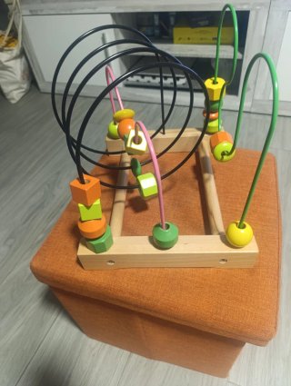 Juego psicomotricidad madera y metal