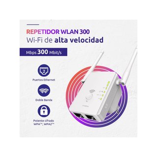STRONG B07BZ1XDSH Amplificador WiFi 300 Mbps Doble