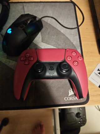 Mando DualSense PS5 Rosa/Rojo