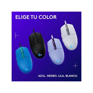 Logitech G203 LIGHTSYNC ratón gaming rgb