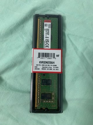 Memoria RAM Kingston DDR4 4GB 3200MHz