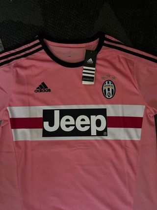 Camiseta Juventus Adidas Rosa Talla M