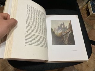 libro di arte tedesco su Caspar David Friedrich