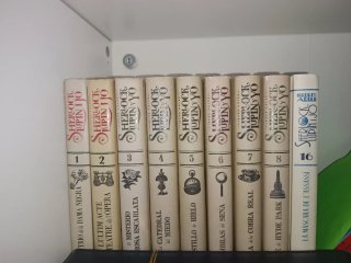 Colección libros a mitad de Sheelock Lupin i jo