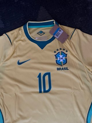 Camiseta Brasil Neymar #10 Amarilla Nike Nueva