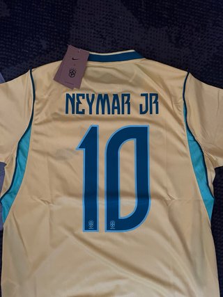 Camiseta Brasil Neymar #10 Amarilla Nike Nueva