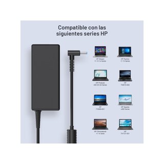 Cargador portátil HP 45W HSTNN-CA40 19.5V 4.5x3mm