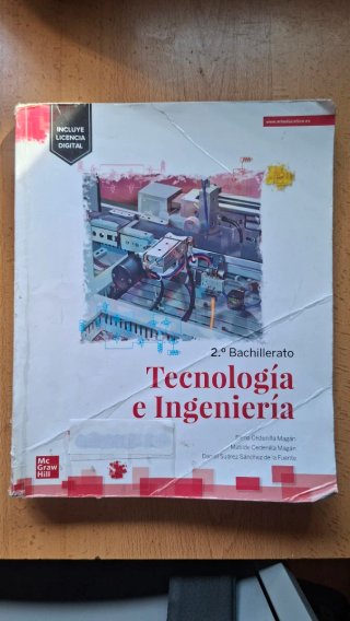 Tecnología e ingeniería, 2 bachillerato