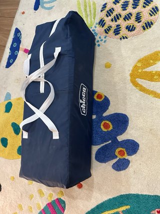 Cuna de viaje Chico azul