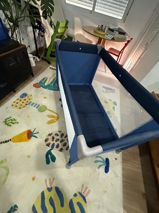 Cuna de viaje Chico azul