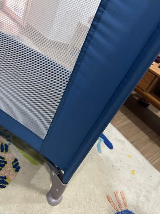Cuna de viaje Chico azul