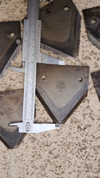 Cuchillas Segadora Claas