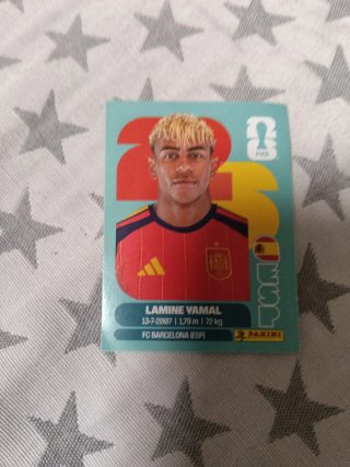 Cromo Lamine Yamal FC Barcelona Panini