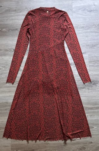 Vestido Leopardo Cuplé Talla L