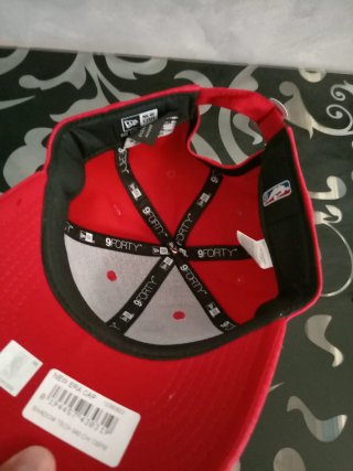 Gorra New Era Chicago Bulls Roja Ajustable