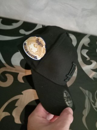 Gorra New Era LA 39THIRTY M/L Negra