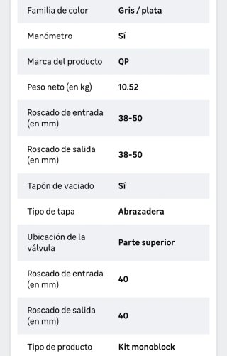 Bomba depuradora arena 0.25 CV