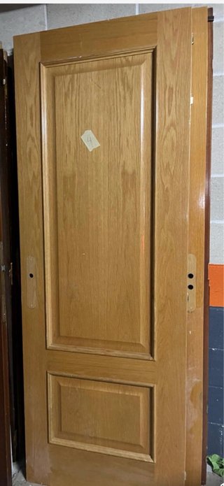 Puerta de madera de roble para de interior