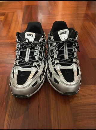 Nike P-6000 Negro/Plata