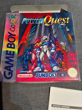 Power Quest Game Boy Color Sunsoft