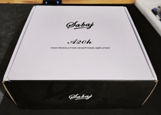 Amplificador Auriculares Sabaj A20H Negro