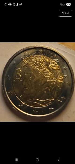 Moneta 2 euro Italia 2024