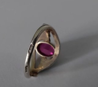 Anello in Argento Vintage Russia